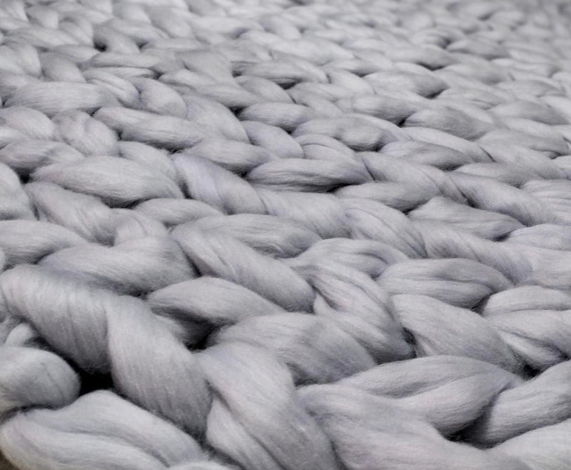 Kit Plaid en Laine Mérinos – Personnalisable (Tailles & Couleurs)