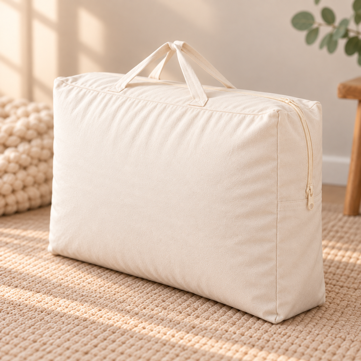 Housse de protection respirante pour plaid Mérinos XXL